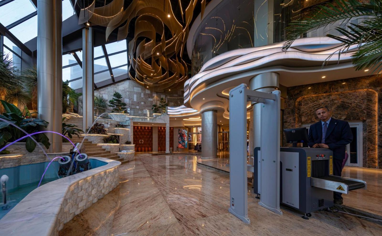 Mirage Hotel & Conference Center Александрия Экстерьер фото Lobby